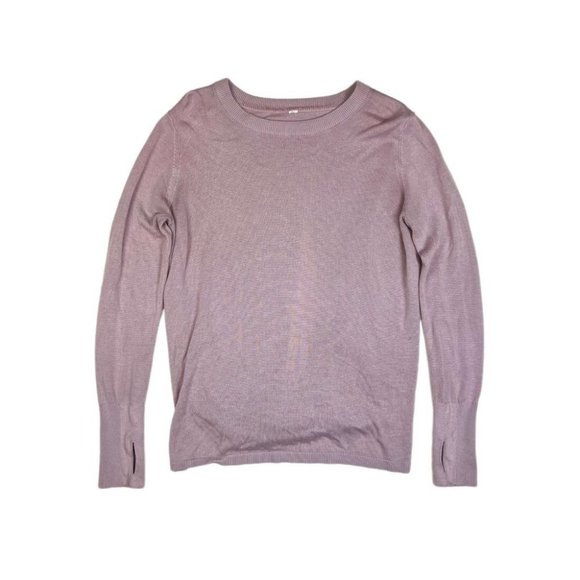 Lululemon Bring it Backbend Crewneck Sweater *EUC* (Size 8) - Picture 7 of 7